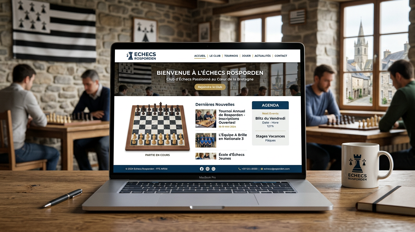 Site Échecs Rosporden Bretagne